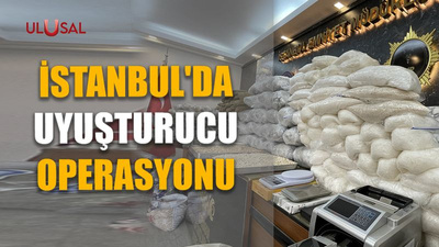 İstanbul'da uyuşturucu operasyonu